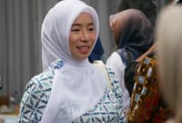 Siti Hanikatun, jabatan terakhir Kepala Bagian Perekonomian dan pernah menjadi ajudan pribadi Fadia Arafiq saat masih aktif menjabat bupati bersama Aji  Setiawan yang merupakan ajudan pengganti kembali dipanggil penyidik KPK untuk menjalani pemeriksaan, Selasa (12/5/26). Foto : Istimewa