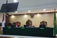 Sidang mendengarkan keterangan saksi meringankan terdakwa ditunda pekan depan oleh majelis hakim PN Pekalongan, Rabu (24/6/26).