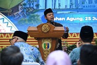 Peringatan pemerintah bahwa Indonesia berpotensi kekurangan lebih dari 900 ribu guru pada 2030, hal tersebut disampaikan Wakil Menteri Pendidikan Dasar dan Menengah, Fajar Riza Ul Haq, Kamis (25/6/26). Foto : Istimewa