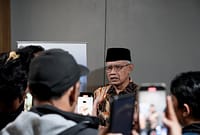 Ketua Umum PP Muhammadiyah Haedar Nashir mendesak Presiden Prabowo pimpin perang melawan korupsi saat berbicara dalam Leadership Training PTMA di Yogyakara, Senin (13/7/26) malam. Foto : Istimewa