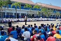 Sejumlah sekolah mulai dari TK hingga SMA dan SMK menjadi sasaran jajaran Polres Pemalang untuk dibekali beberapa hal terkait bullying dan tertib lalu lintas, Kamis (16/7/26). Foto : Istimewa