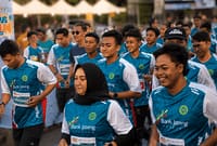Ribuan pelari mengikuti ajang UMPP Fun Run 2026 yang digelar, Sabtu (25/7/26). Foto : Istimewa