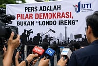 IJTI menyampaikan pernyataan sikap menyusul pernyataan Presiden Prabowo Subianto yang menyebut adanya pihak-pihak yang berperilaku seperti 'Londo Ireng' dengan bersembunyi di balik profesi wartawan, Sabtu (25/7/26). Foto : Ilustrasi AI