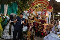Wakil Bupati Pemalang, Nur Kholes usai membuka acara Porseni IPNU IPPNU